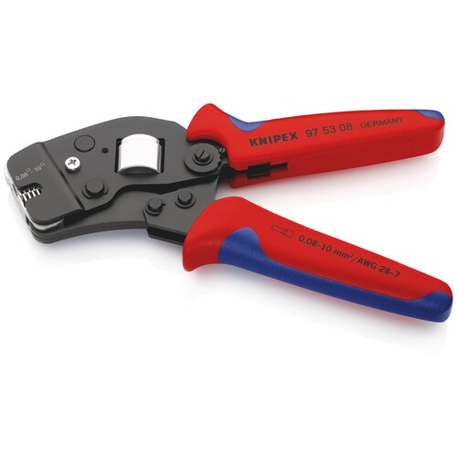 975308 KNIPEX ADERENDHÜLSENZANGE 0,08-10MM VIERKANTCRIMP. FRONTEINFÜHRUNG Produktbild Additional View 4 L