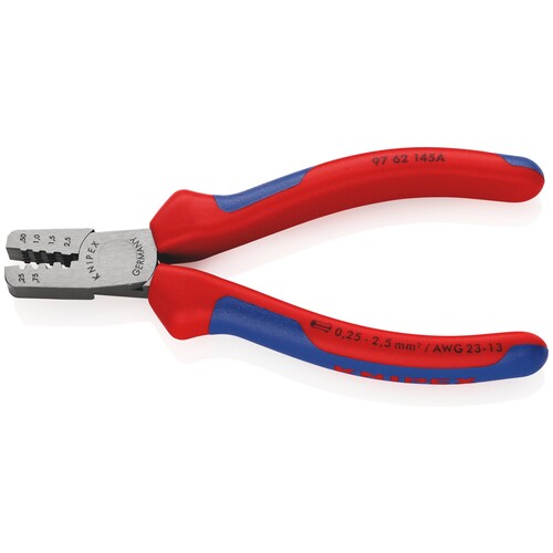 9762145A KNIPEX ADERENDHÜLSENZANGE 0,25-2,5MM DIN 46228 Produktbild Additional View 1 L