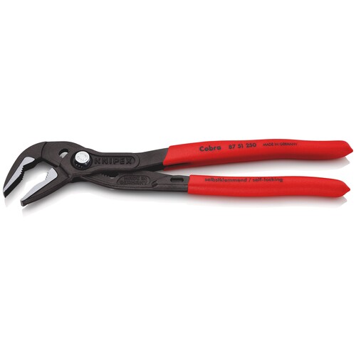 8751250 KNIPEX WASSERPUMPENZANGE COBRA ES 250MM EXTREM SCHLANK Produktbild Additional View 3 L