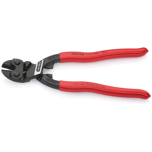 7121200 KNIPEX COBOLT KOMPAKT BOLZEN- SCHNEIDER SCHNEIDE MIT FACETTE 200MM Produktbild Additional View 2 L