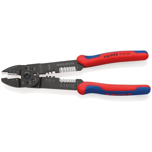 9722240 KNIPEX CRIMPZANGE 240MM 0,5-6MM2 Produktbild Additional View 6 L