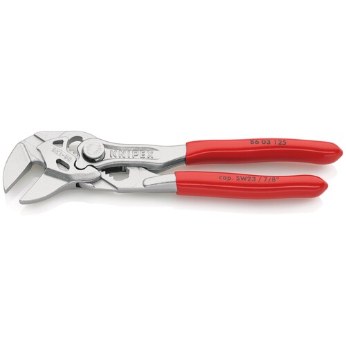 86 03 125 KNIPEX Zangenschlüssel 125mm bis Schlüsselweite 23mm oder 7/8Zoll Produktbild Additional View 4 L