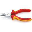 08 26 145 Knipex Spitzkombizange 145mm verchromt, VDE 1000V Produktbild Additional View 5 S