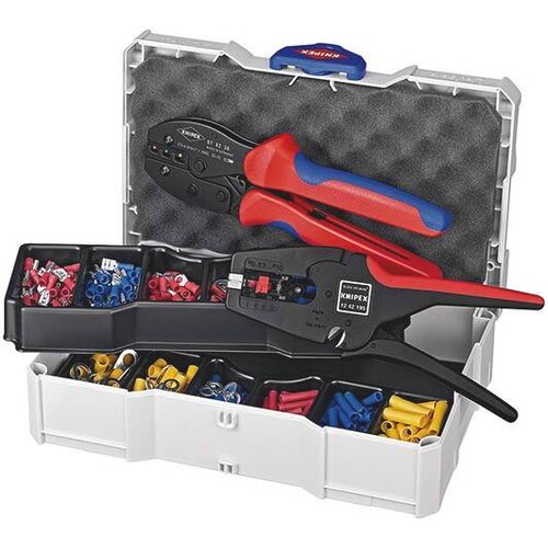 97 90 22 Knipex Crimpsortiment für Kabelverbinder Produktbild Additional View 1 L