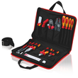 00 21 11 Knipex Werkzeugtasche Kompakt Elektro 13-teilig inkl. Werkzeug Produktbild Additional View 1 S