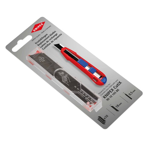 9010165E02 Knipex Ersatz-Klingen für Universalmesser 90 10 165 BK Produktbild Additional View 2 L