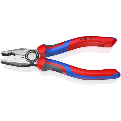 03 02 180 Knipex Kombizange 180mm poliert Produktbild Additional View 6 L