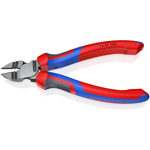 14 22 160 KNIPEX Abisolier- Seitenschneider 160MM Produktbild Additional View 2 L