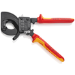 95 36 250 Knipex Kabelschneider Ratschenprinz. 32-240mm² VDE Produktbild Additional View 2 S