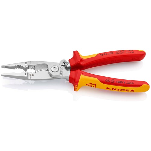 1396200 Knipex Elektro Inst.Zange 200mm 0,5-2,5# Produktbild Additional View 4 L