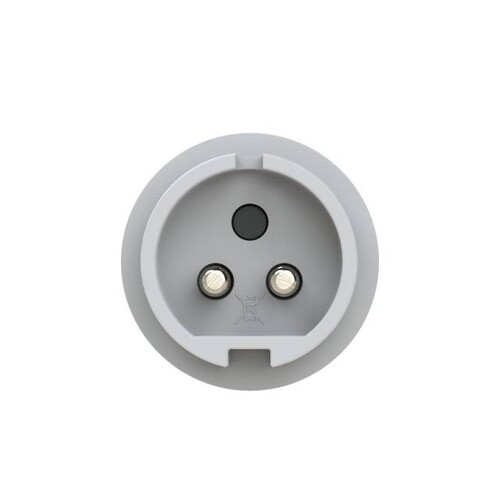 082-12v PC-Electric CEE-Stecker 16A 2p 42VAC 50/60Hz IP44 TWIST Produktbild Additional View 1 L