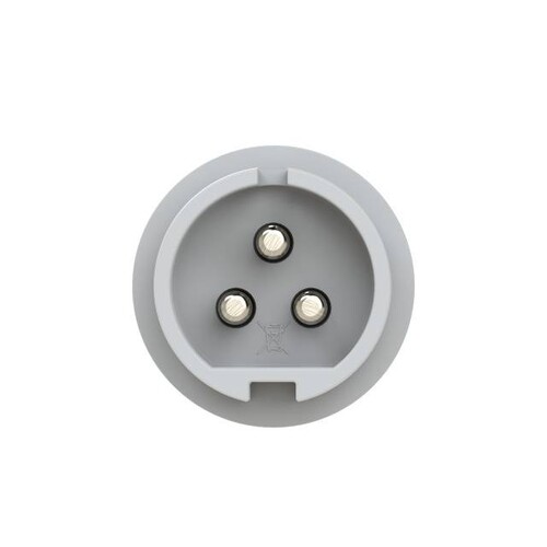 083-12v PC-E Stecker 16A 3p 42V 12h IP44 SHARK Produktbild Additional View 1 L