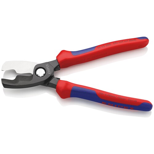 9512200 Knipex Kabelschere mit Doppelschneide Ø20mm 70 mm² Produktbild Additional View 3 L