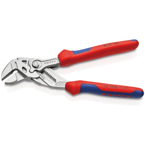 86 05 180 Knipex Zangenschlüssel 180mm Produktbild Additional View 3 L