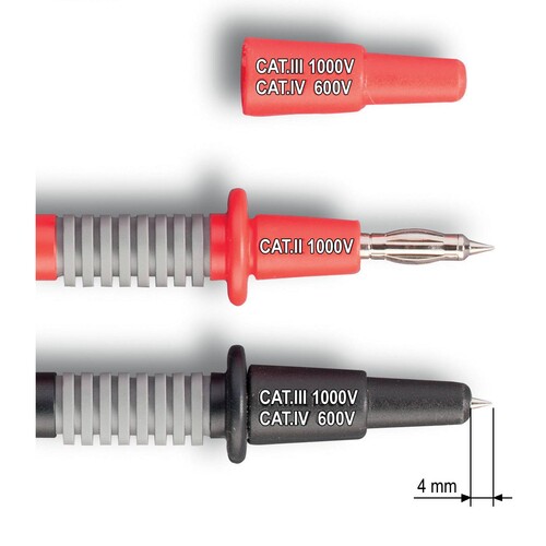 B044145 BENNING Sicherheitsmessleitung MM B3 DMM im Taschenformat Produktbild Additional View 1 L