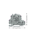 2000-2208 WAGO TOPJOB S 2-L DSK DURCHGANG GRAU Produktbild 2 S