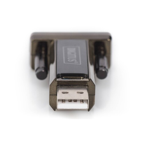 DA-70156 Digitus USB Seriell Adapter USB2.0 USB-A-Stecker / RS-232 (9-pol.) Produktbild Additional View 3 L