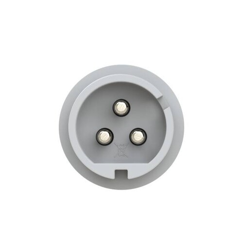 093-10v PCE Stecker 32A 3p 24/42V 10h IP44 TWIST Produktbild Additional View 1 L