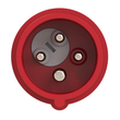 7014-6 PC-E Phasenwender 16A 4P 6h SHARK Produktbild Additional View 1 S