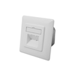 DN-9007-S-1 Digitus CAT6A Datendose AP 2xRJ45 STP reinweiß Produktbild Additional View 3 S