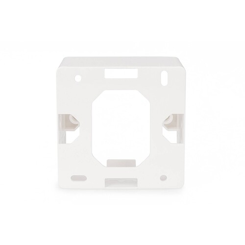 DN-93803 Digitus Aufputzrahmen Reinweiß 80x80x42mm Produktbild Additional View 3 L