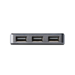 DA-70220 Digitus USB Hub 4PORT USB 2.0 Schwarz/Silber, Hot-Swap Produktbild 2 S