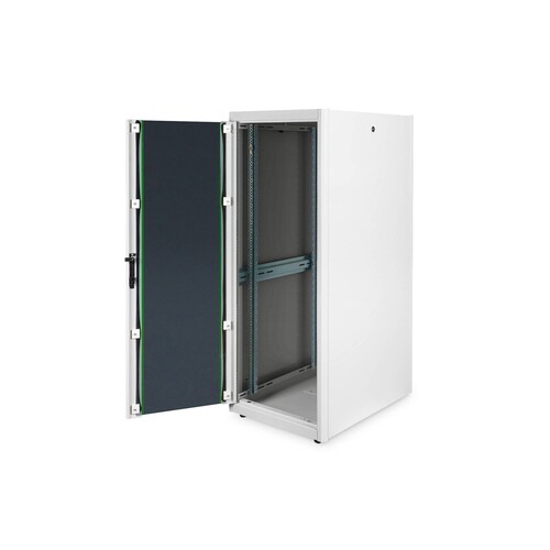 DN-19-32U-6/8-D Digitus 19 Schrank 32HE Glastür H1560 x B600 x T800mm,RAL7035 Produktbild Additional View 3 L