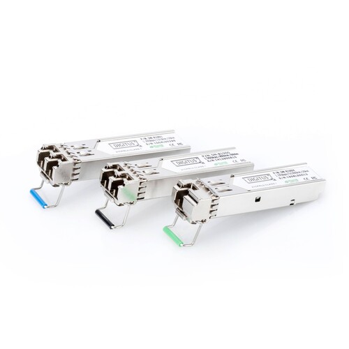 DN-81000 Digitus SFP Modul 1000Base SX 550m LC, Multimode, 850nm, 1,25Gbps Produktbild Additional View 3 L