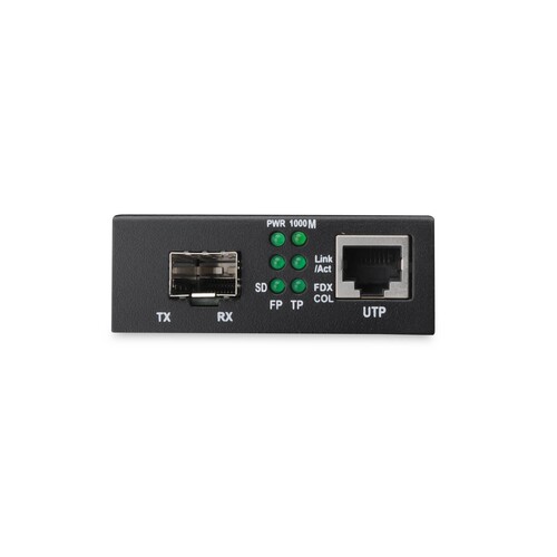 DN-82130 Digitus Media Conv.SFP/RJ45 Open Slot 10/100/1000Base T zu SFP Produktbild Additional View 3 L