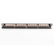 DN-91624S-SL-EA Digitus CAT.6a Patchpanel, 24xRJ45 19 0.5 HE, RAL9005, Produktbild Additional View 3 S
