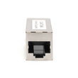 DN-93905 Digitus Modular coupler 1 1 RJ45 Cat6a 1xRJ45 to1x RJ45 full shield Produktbild Additional View 3 S