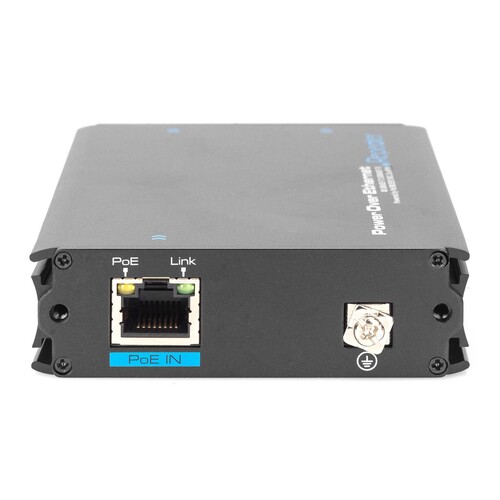 DN-95122 Digitus Fast Ethernet PoE+ Verstärker 1Eingang   2 Ausgänge Produktbild Additional View 3 L