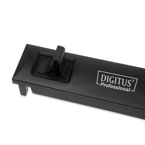 DN-97651 Digitus Blindblende 1HE Schwarz SNAP Snap In, Material ABS, Produktbild Additional View 3 L