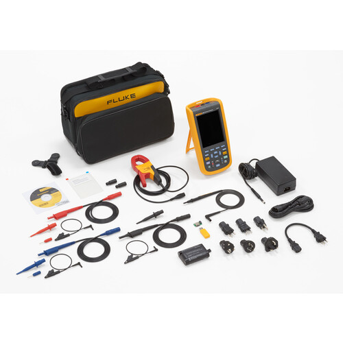 4755818 FLUKE ScopeMeter 125 B 40 MHz mit Busstabilitätsprüfung Produktbild Additional View 2 L