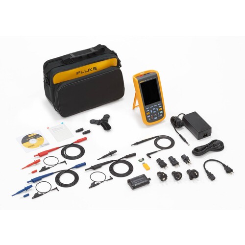 4755975 Fluke FLUKE 124B/EU/S INDUSTRIAL SCOPEMETER 40MHZ + SCC-Set Produktbild Additional View 2 L