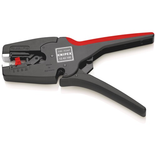 12 42 195 SB Knipex Automatische Abisolierzange MultiStrip 10 Produktbild Additional View 5 L