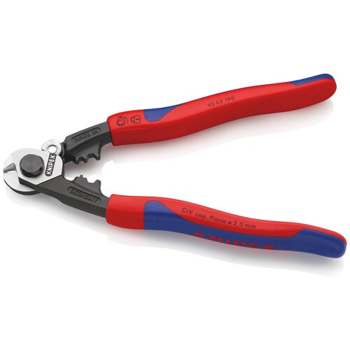 95 62 190 Knipex Drahtseilschere, geschmiedet Produktbild Additional View 5 L