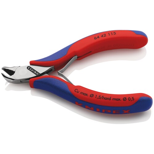 64 42 115 Knipex Elektronik-Vornschrägschneider Produktbild Additional View 3 L