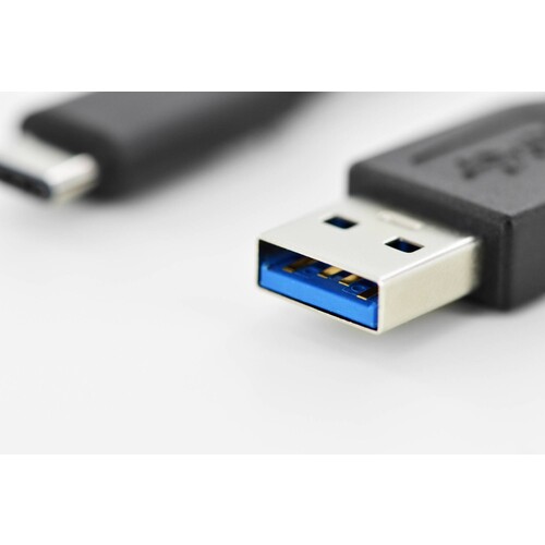 AK-300136-010-S Classic USB C KAB. C/STA/ST 1m V 3.0 3A, 5GB Produktbild Additional View 2 L