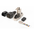 DN-93631 Digitus RJ45 Stecker für Verlegekabel AWG 22 27, 10Gbit, PoE+ Produktbild Additional View 2 S