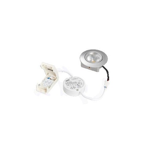 1856860123 Nobile A5068T Flat chrom-matt LED Einbaustrahler 8W 930 38° dim Produktbild Additional View 5 L