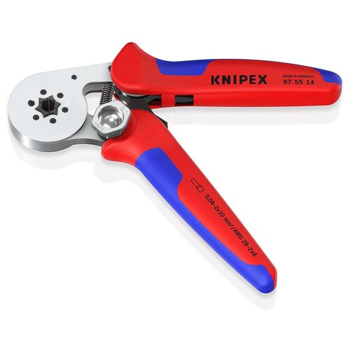 97 55 14 SB Knipex Selbsteinst. Crimpzange f.Aderendhuelsen Produktbild Additional View 8 L