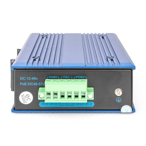 DN-651118 Digitus Industrieller 5 Port Gigabit Switch Produktbild Additional View 3 L