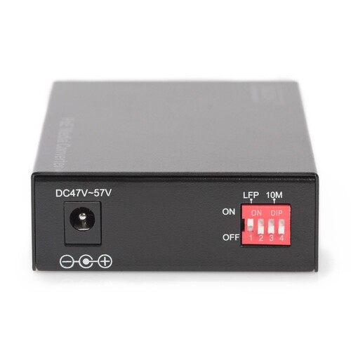 DN-82140 Digitus Gigabit PoE Medienkonverter, RJ45 / SFP, PSE Produktbild Additional View 3 L