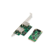 DN-10134 Digitus 2 port Gigabit Ethernet mini PCI Express Card single lane, low Produktbild Additional View 3 S