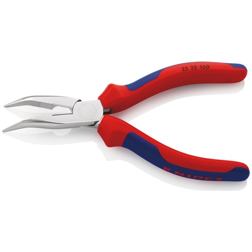 25 25 160 Knipex KNIPEX Flachrundzange mit Schneide Produktbild Additional View 1 L