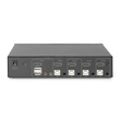 DS-12880 Digitus KVM SWITCH 4 Port, 4xHDMI in 1x HDMI out, 4K60Hz Produktbild Additional View 3 S