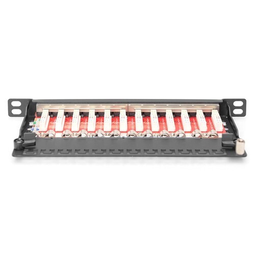 DN-91612S-SL-EA Digitus DN 91612S SL EA CAT 6A Patch Panel, shielded, 12 Port S Produktbild Additional View 2 L