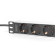 DN-95418 Digitus DN 95418 1U Aluminum PDU, 254 mm (10) rack mount, 2m Kabel, Produktbild 2 S