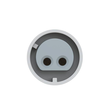 2922-10v PC-Electric CEE Kupplung 32A 2p 24/42VDC IP67 TWIST Produktbild 1 S